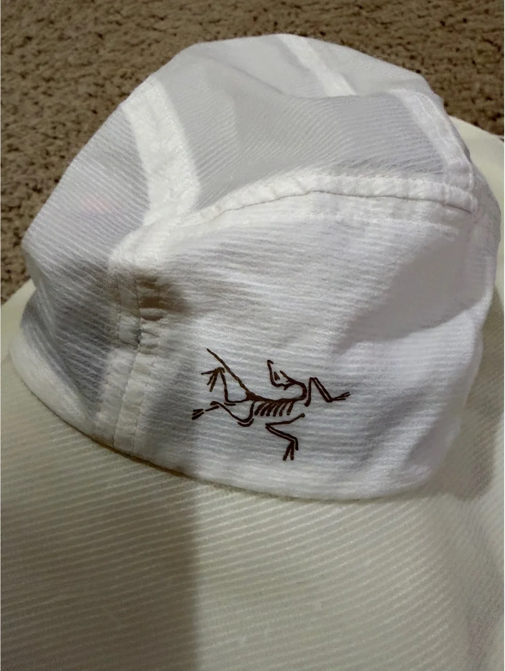 Arc'teryx Aerios Shade Hat off white wide-brim design breathable material L - XL